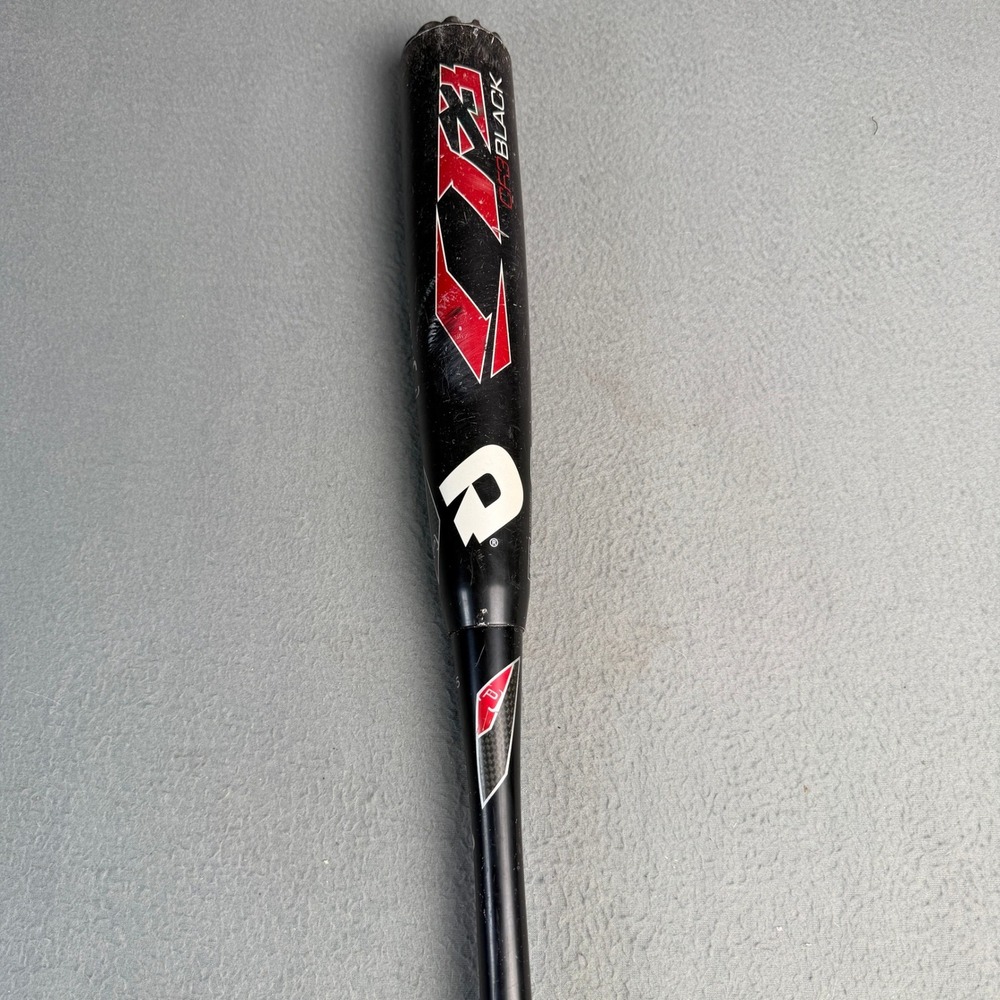 DeMarini CF3 Black Baseball Bat 32 Inch 29 Ounce Composite Black Red Silver